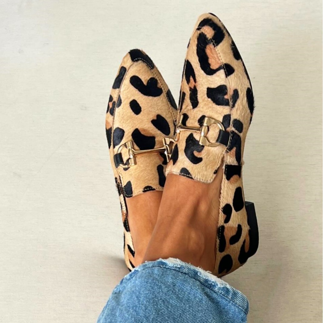 Mule Slip On - Zapatos de Mujer con Estampado de