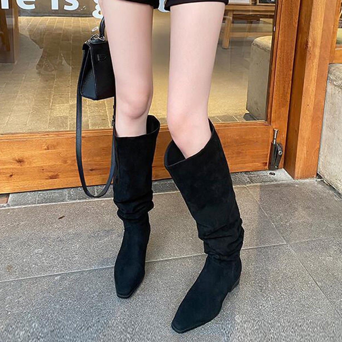 Botas altas hasta la rodilla p - Sock Boot Women reseña y precio