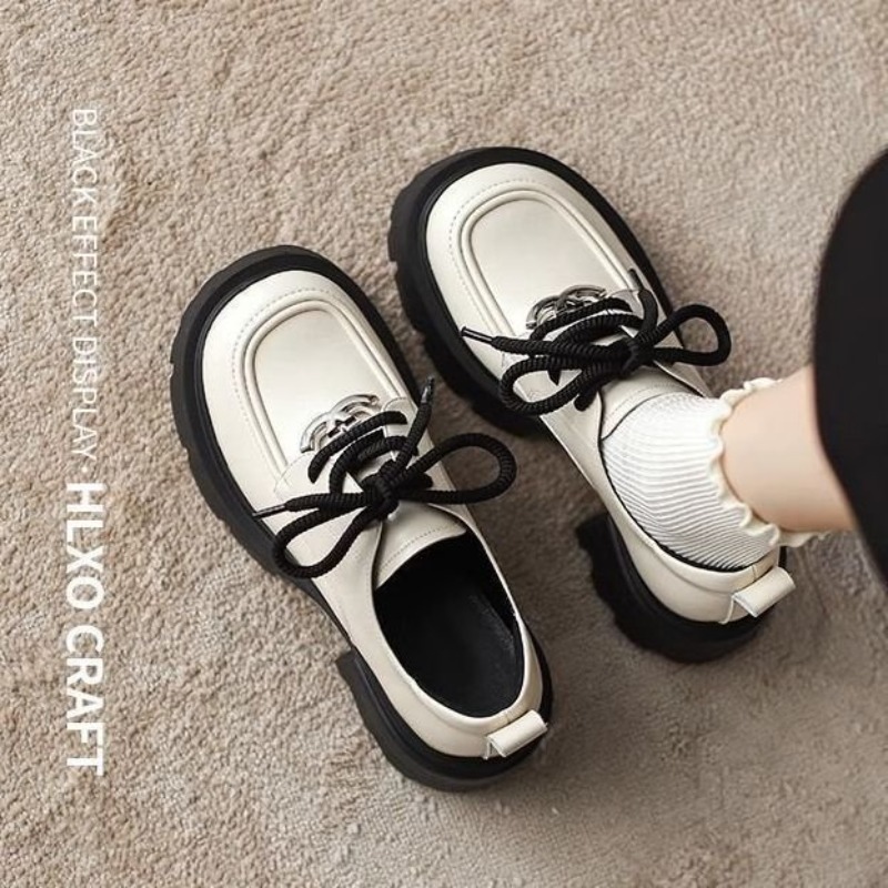 Zapatos Oxford de Plataforma B - Oxford Lace Up Women reseña y precio