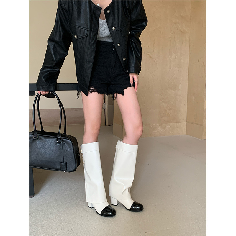 Botas de caballero con punta r - Sock Boot Women reseña y precio