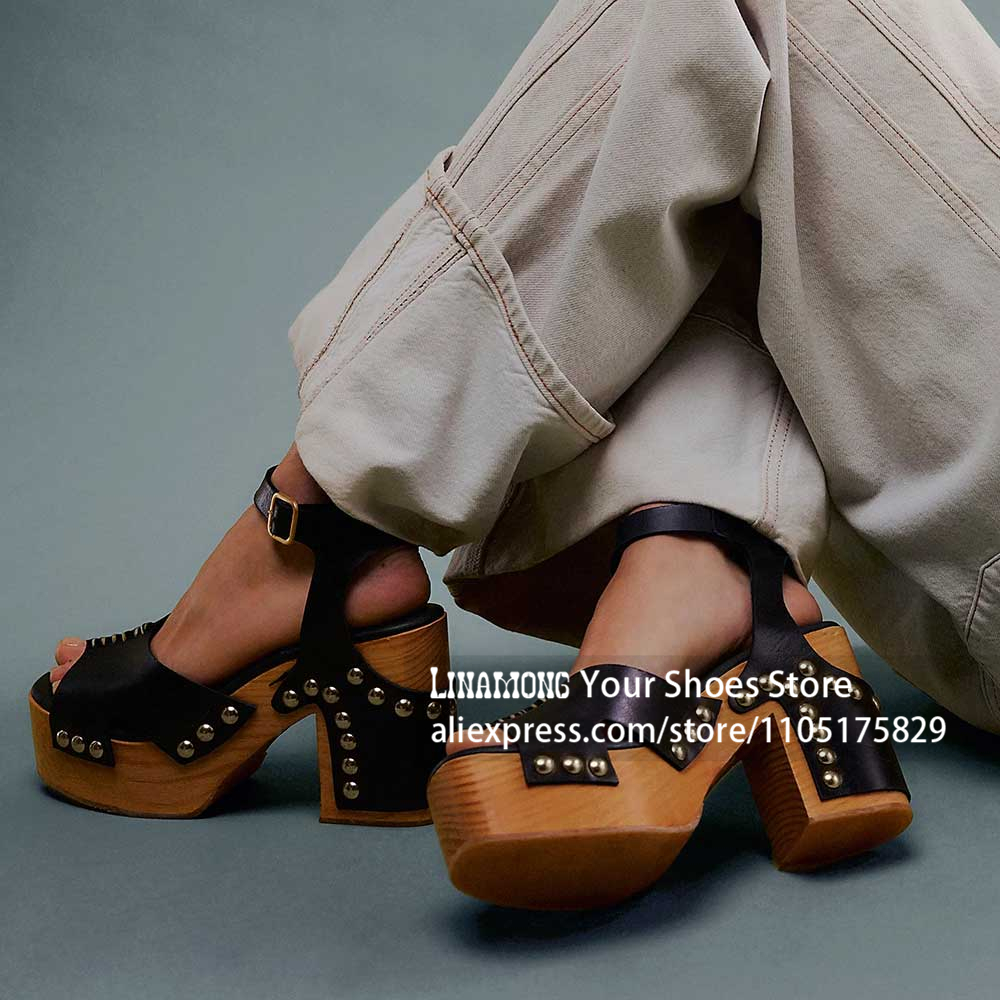 Sandalias de Plataforma con Ta - Women'S Shoes Clogs reseña y precio