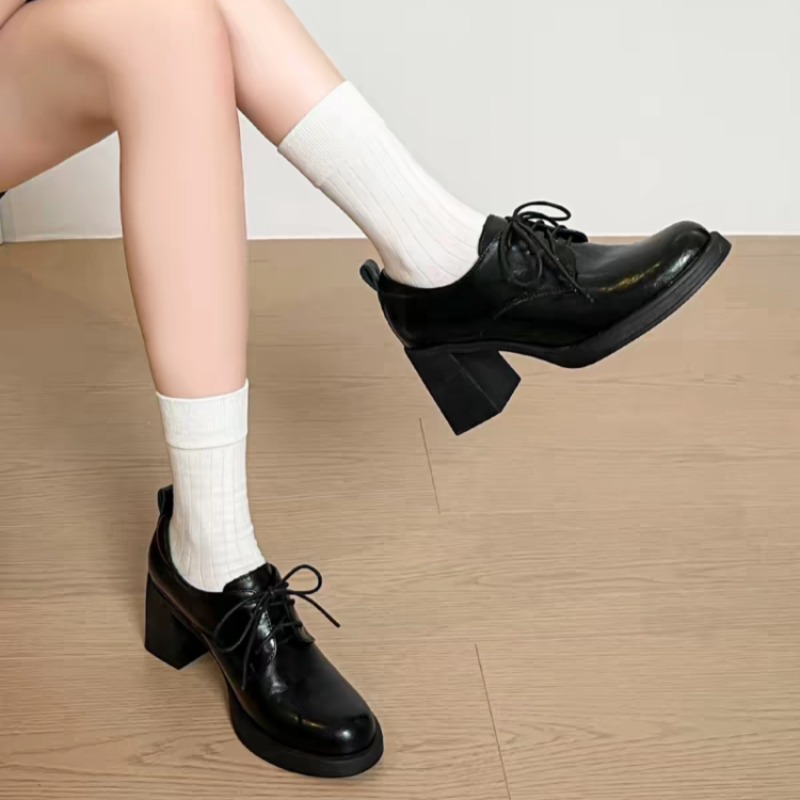 Zapatos Oxford de mujer con pu - Oxford Lace Up Women reseña y precio