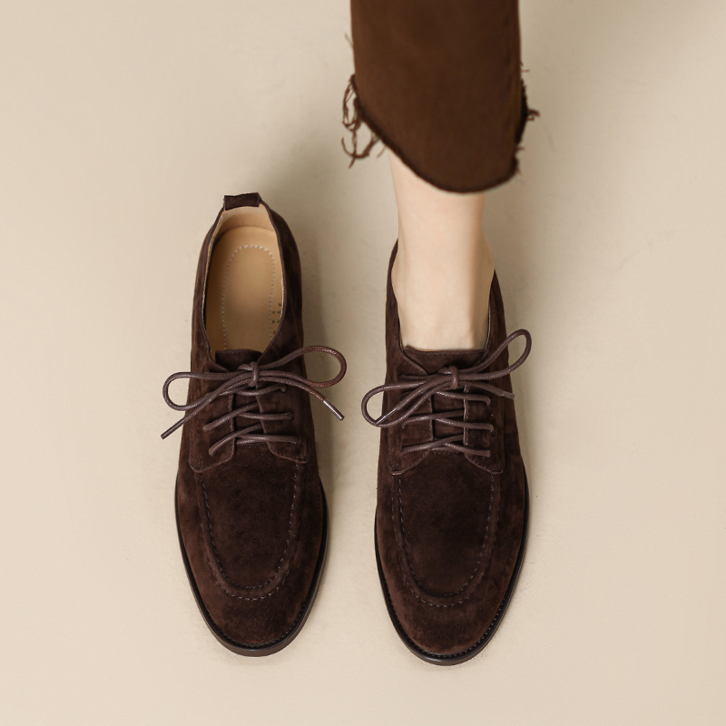 2025 primavera y otoño nuevos  - Oxford Lace Up Women reseña y precio