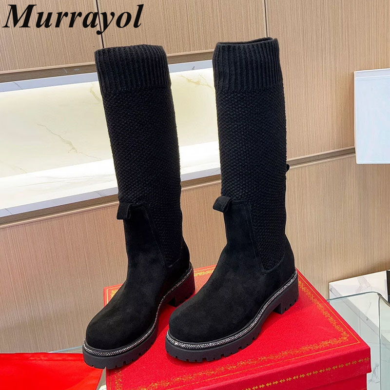 Botas hasta la rodilla para mu - Sock Boot Women reseña y precio