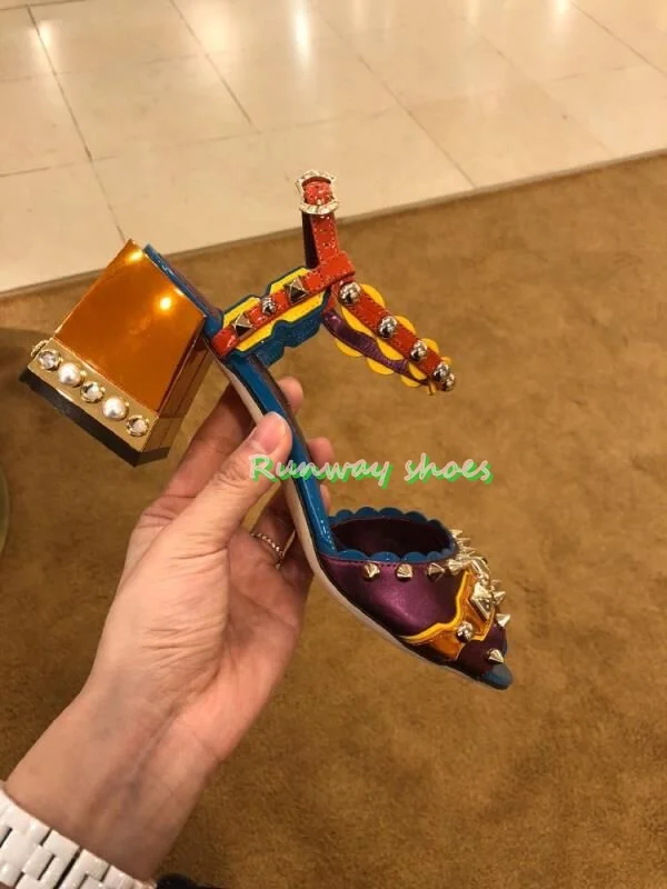 Sandalias de tacón con perlas  - Women'S Shoes Clogs reseña y precio