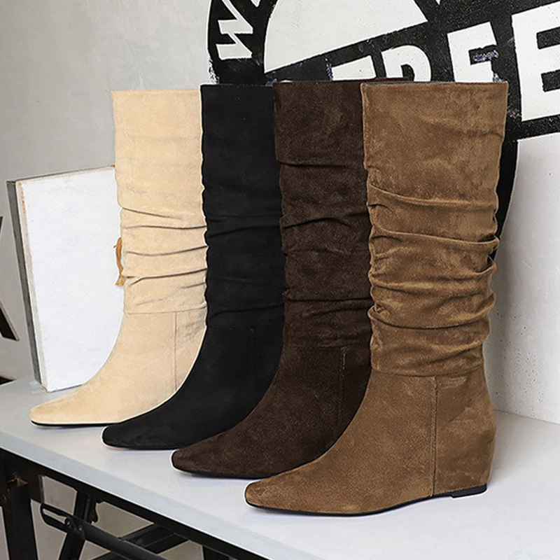 BIGTREE, nuevo diseño De Otoño - Knee High Boots Women reseña y precio