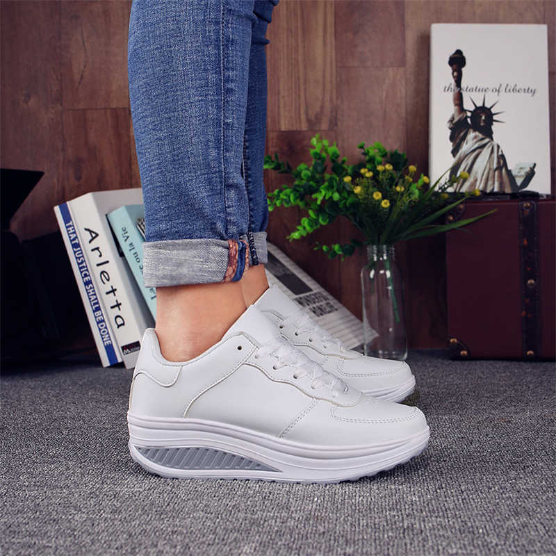 Zapatillas de deporte de plata - Oxford Lace Up Women reseña y precio