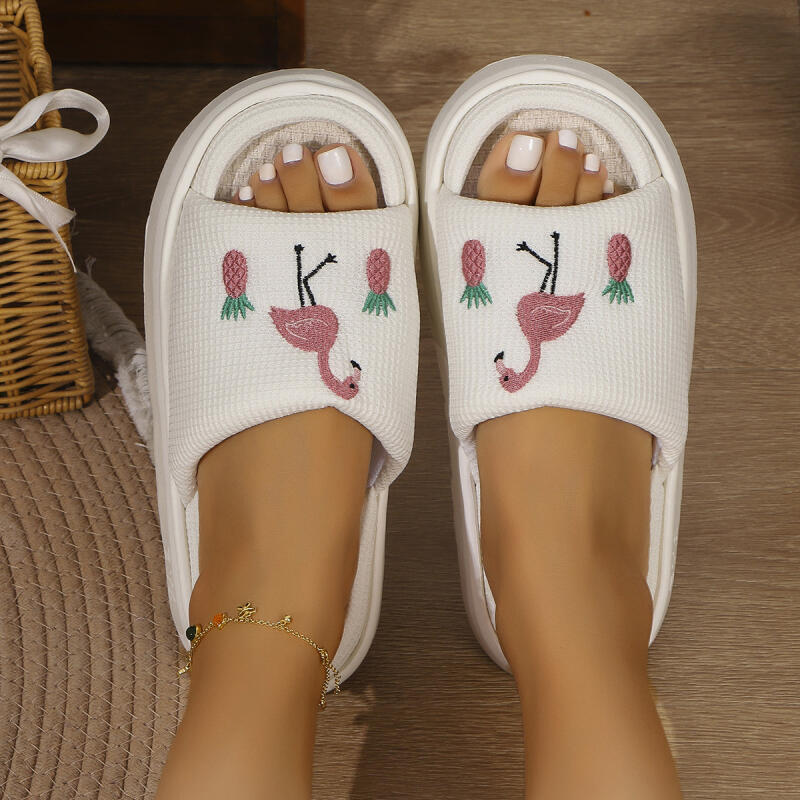 Pantuflas de plataforma Flamin - Mule Slip On reseña y precio