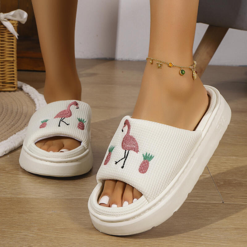 Pantuflas de plataforma Flamin - Mule Slip On reseña y precio