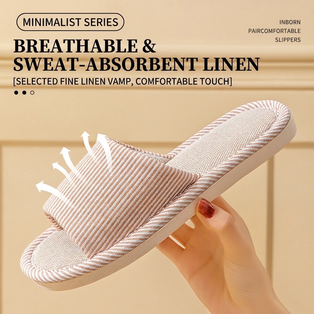 Pantuflas de Lino Transpirable - Mule Slip On reseña y precio