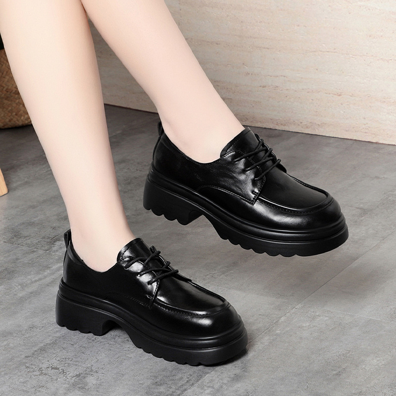 Zapatos Oxford de cuero suave  - Oxford Lace Up Women reseña y precio